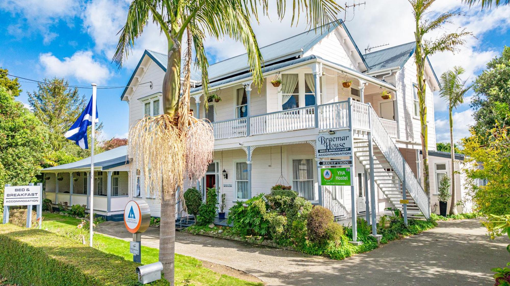 Braemar House B&B And Yha Hostel Whanganui Exterior foto